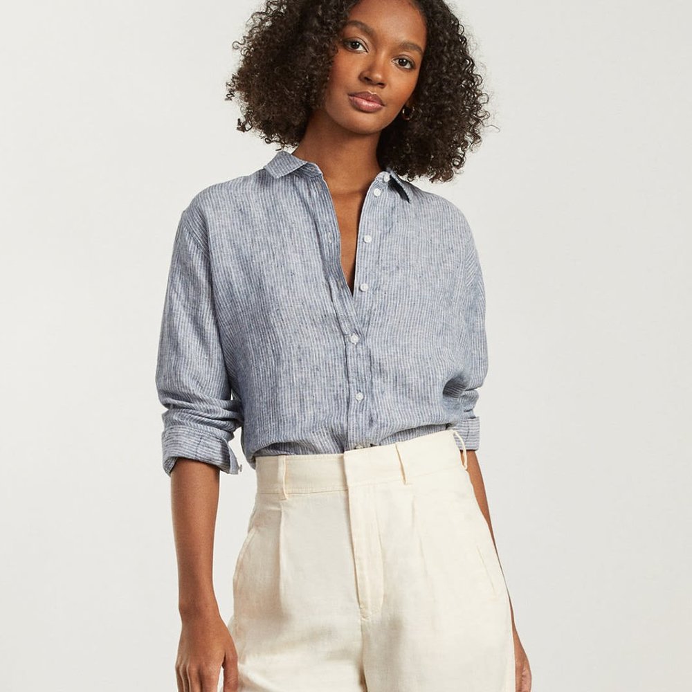 -The Linen Relaxed Shirt
